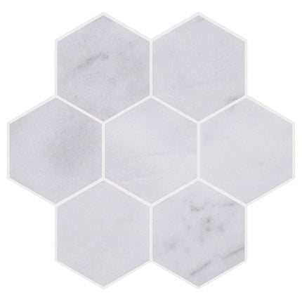 Zuuz Tile Large Hex Carrera Polished - Plumbing Market