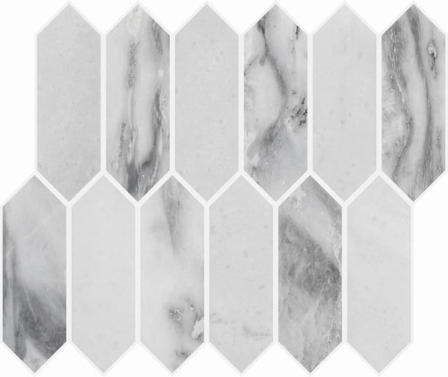 Zuuz Tile Picket Fusion Marble Polished - Plumbing Market