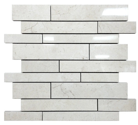 Zuuz Tile Random Strip Crema Luna - Plumbing Market