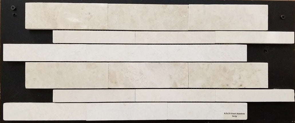 Zuuz Tile Random Strip Crema Marfil - Plumbing Market