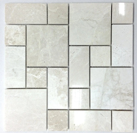 Zuuz Tile Roman Pattern Burdur Beige - Plumbing Market