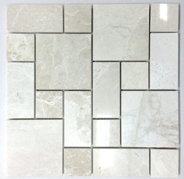 Zuuz Tile Roman Pattern Burdur Beige - Plumbing Market