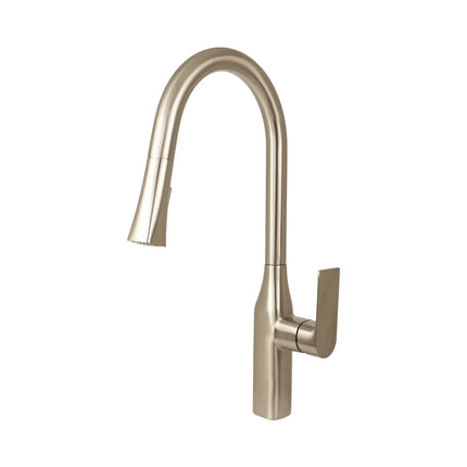 Zuuz Timelyss Pull-Down Dual Spray Kitchen Faucet Solid Brass - Plumbing Market