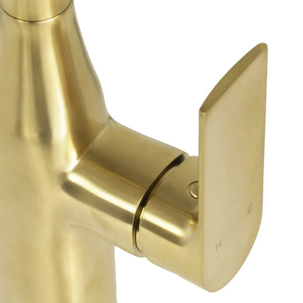 Zuuz Timelyss Pull-Down Dual Spray Kitchen Faucet Solid Brass - Plumbing Market