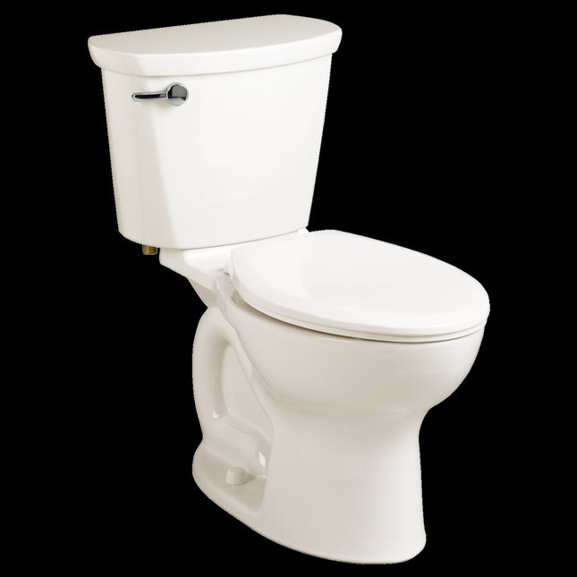 American Standard Cadet Pro Two-Piece 1.6 gpf/6.0 Lpf Standard Height Elongated Toilet Less Seat with Lined Tank American Standard