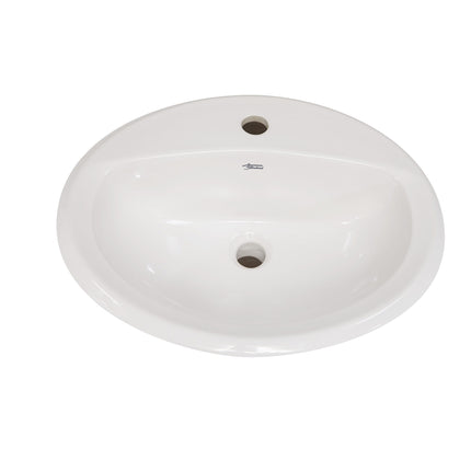 American Standard Aqualyn Drop-In Sink With Center Hole Only 475047.02 - Plumbing Market