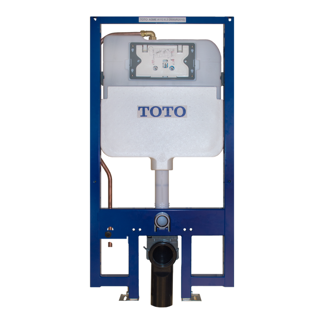 Toto DuoFit In-Wall Toilet Tank with Dual-Max Dual-Flush System with Copper Supply