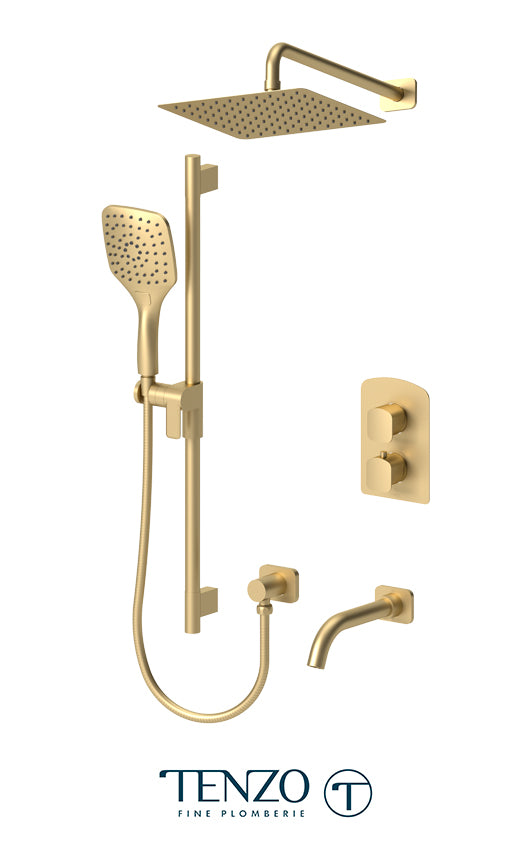 Tenzo Delano DET33-501115 3 Function Thermostatic Shower Faucet - Plumbing Market