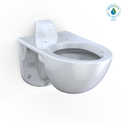 Toto Commercial Flushometer Tornado Flush Wall Hung Toilet - Plumbing Market