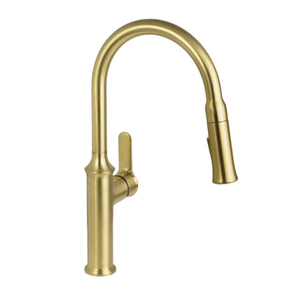 Kodaen Vuitton Pull Down Dual Spray Kitchen Faucet Kodaen