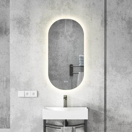 Kodaen Moderno Runway Style Backlit Frameless Bathroom LED Mirror LM824B LM824B-36 Kodaen