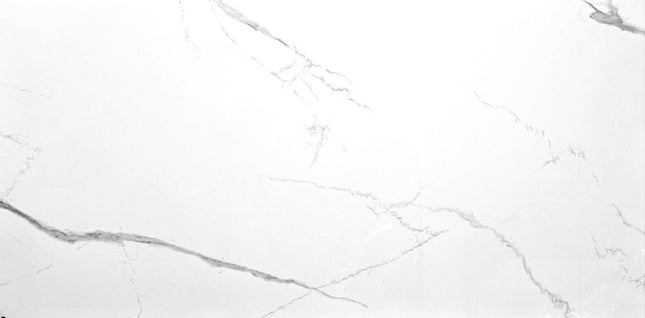 Tru Stone 24x48 SG Bianco River Polished Porcelain Tru Stone