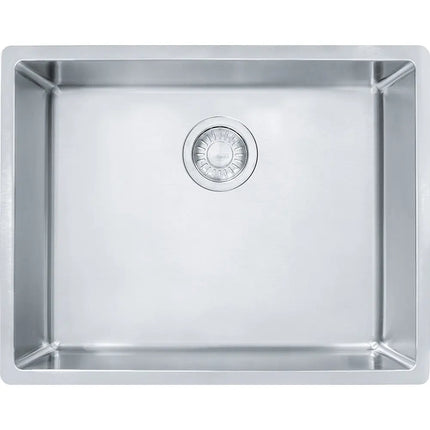 Franke Cube 31.56" X 17.75" Single Bowl Undermount Kitchen Sink Stainless Steel Franke