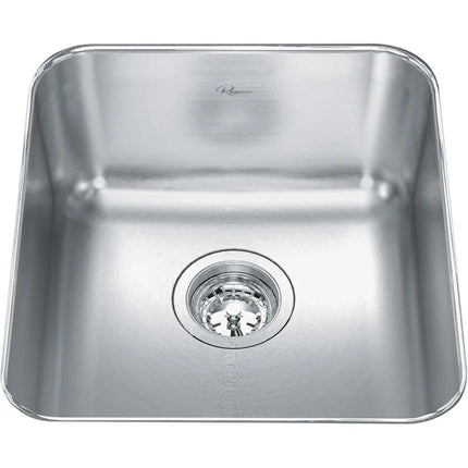 Kindred Reginox 19" x 17" Undermount Single Bowl Stainless Steel Kitchen Sink NS1820UA-9 Kindred