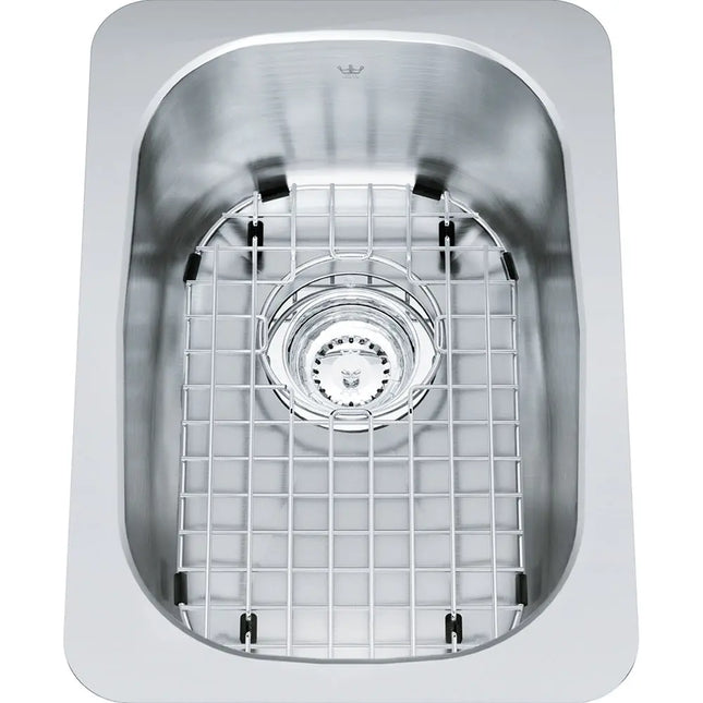 Kindred Single Bowl 12" x 18" Undermount Kitchen Sink Stainless Steel KSS3UA-7D Kindred