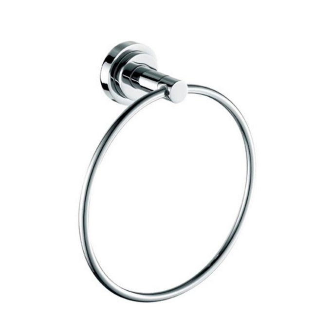 Kube Bath Aqua Rondo Towel Ring – Chrome Kube Bath