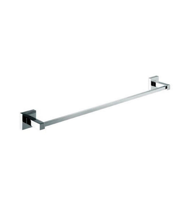 Kube Bath Aqua Piazza 26 Inch Towel Bar – Chrome Kube Bath