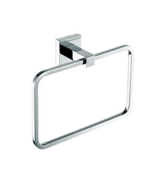 Kube Bath Aqua Piazza Towel Ring – Chrome Kube Bath