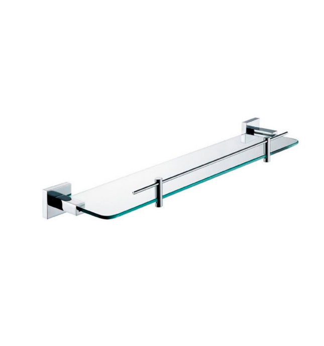 Kube Bath Aqua Piazza Glass Shelf – Chrome Kube Bath