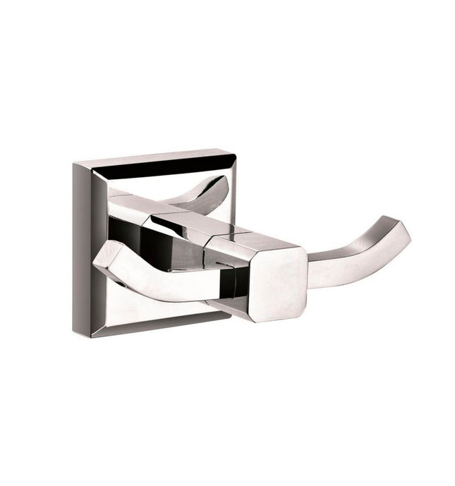 Kube Bath Aqua Nuon Double Robe Hook – Chrome Kube Bath