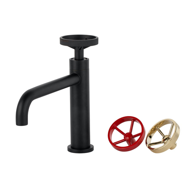 Kube Bath Aqua Loft Single Lever Bathroom Vanity Faucet – Matte Black Kube Bath