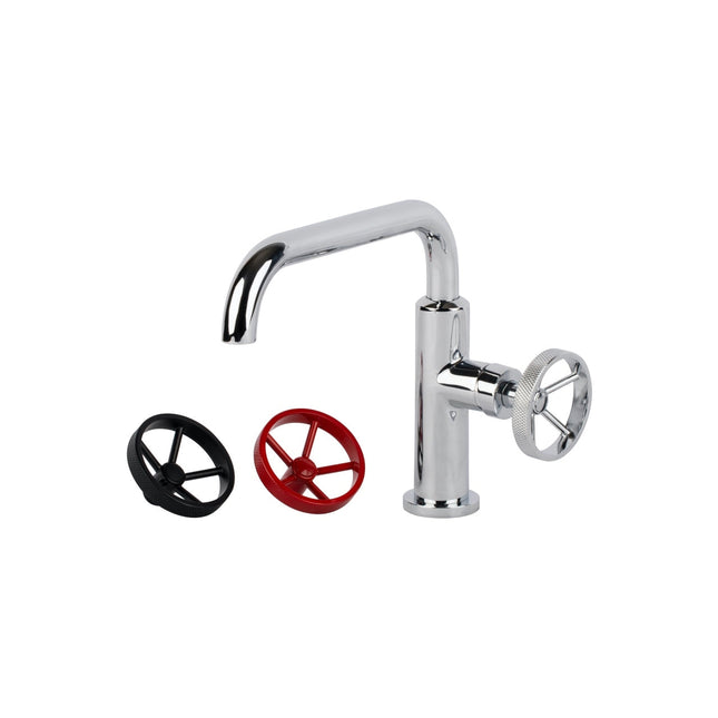 Kube Bath Aqua Loft Single Lever Bathroom Vanity Faucet With Side Handle – Chrome Kube Bath