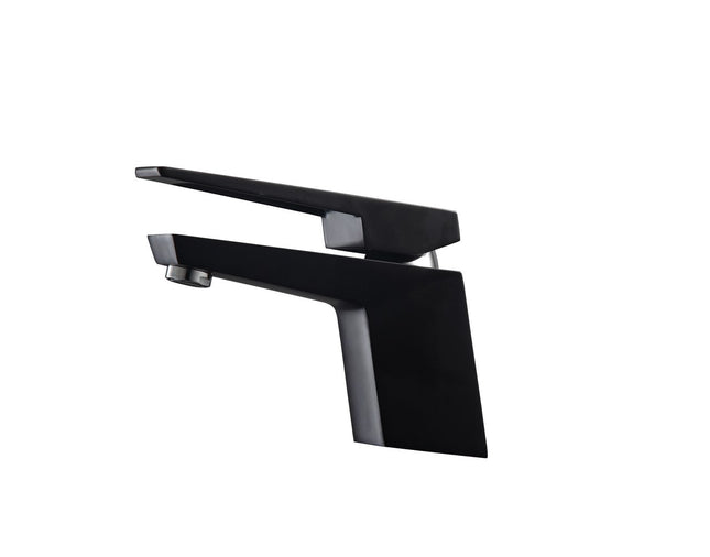 Kube Bath Aqua Siza Single Lever Modern Bathroom Vanity Faucet – Matte Black Kube Bath