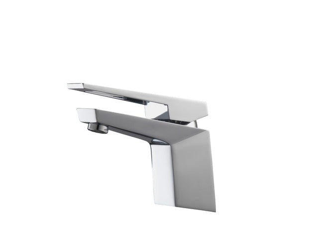 Kube Bath Aqua Siza Single Lever Modern Bathroom Vanity Faucet – Chrome Kube Bath