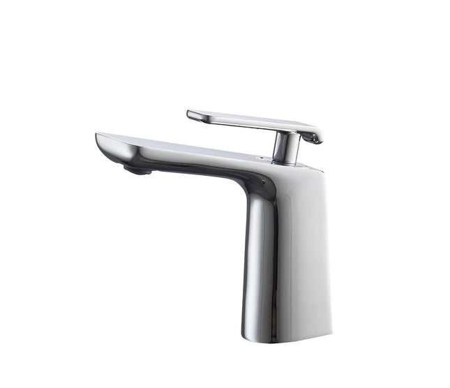 Kube Bath Aqua Adatto 7" Single Lever Bathroom Faucet – Chrome Kube Bath