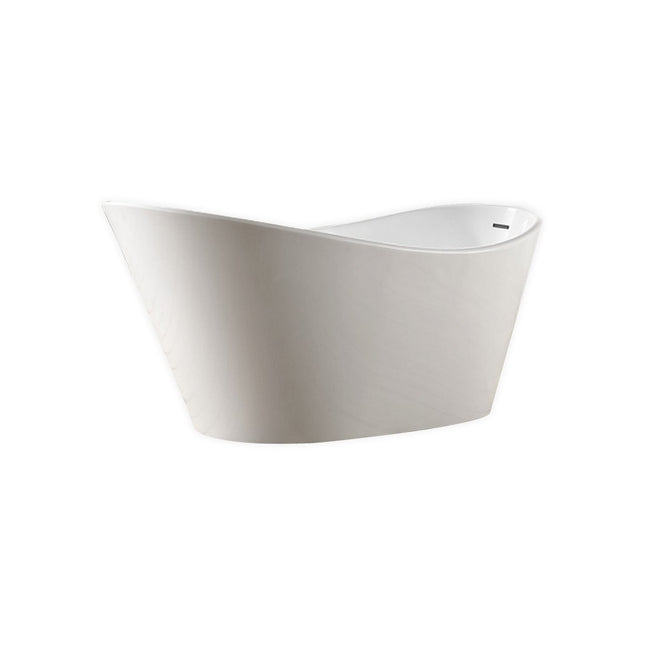 Kube Lavello Free Standing 71" Bathtub White Kube Bath