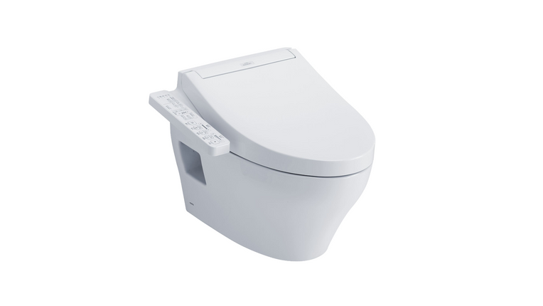 Toto EP Washlet+ C2 Wall-hung Toilet- 1.28 Gpf & 0.9 Gpf Toto