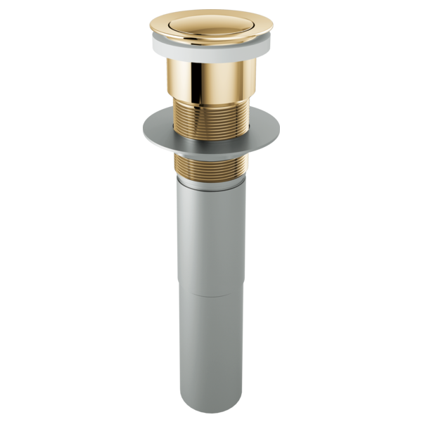 Brizo Rp81627pg Push Pop-up Drain Without Overflow Polished Gold BRIZO