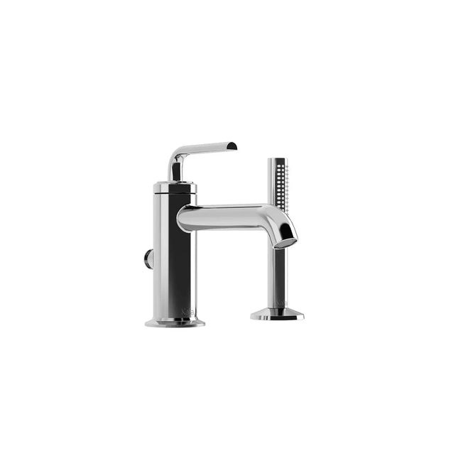 Kalia CITÉ 2-Piece Deckmount Tub Filler with Hand Shower- Chrome Kalia