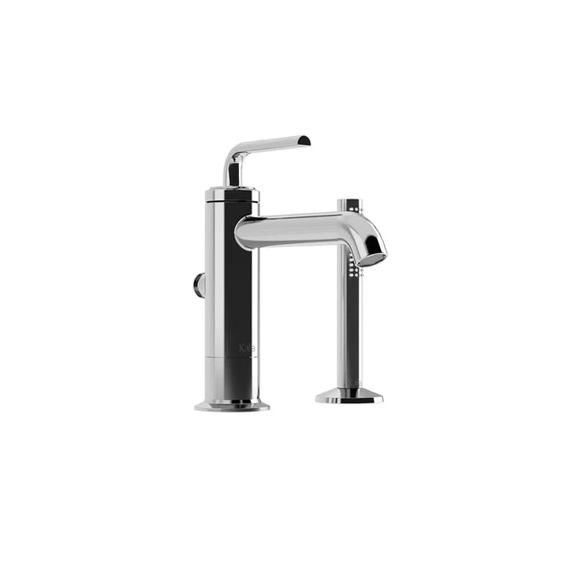 Kalia CITÉ 2-Piece Tall Deckmount Tub Filler with Hand Shower- Chrome Kalia