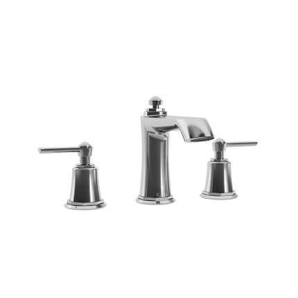 Kalia RUSTIK 5.5" Widespread Lavatory Bathroom Faucet Without Drain- Chrome Kalia