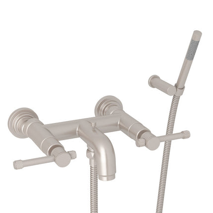 Rohl Campo Exposed Wall-mount Tub Filler A3302ILSTN ROHL