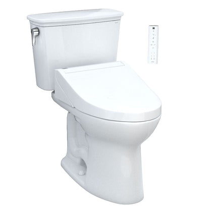 Toto Drake Transitional Two-piece Toilet With C5  Washlet Bidet Seat - 1.28 Gpf Toto