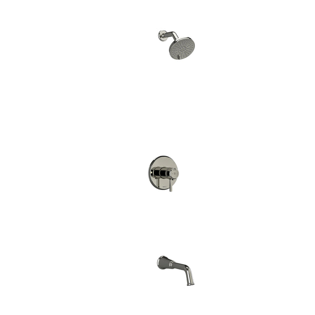 1541 Riobel Momenti Collection Shower Kit 4744 Polished Nickel Riobel