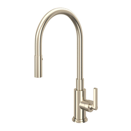 Rohl Lombardia Pull-Down Kitchen Faucet A3430LMSTN-2 ROHL