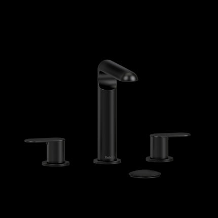 Riobel Ciclo Collection 8" Lavatory Widespread Bathroom Faucet- Black Riobel