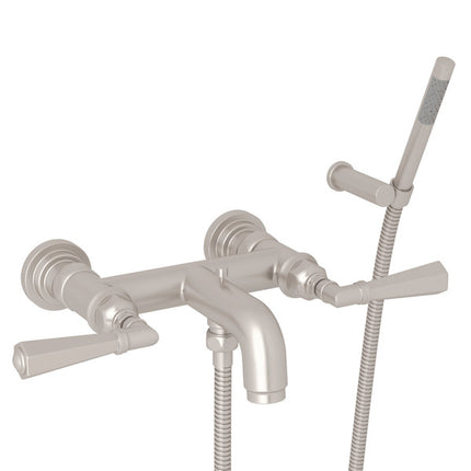 Rohl San Giovanni Exposed Wall-mount Tub Filler A2302LMSTN ROHL