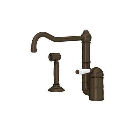 Rohl Acqui Kitchen Faucet With Side Spray A3608LPWSTCB-2 ROHL