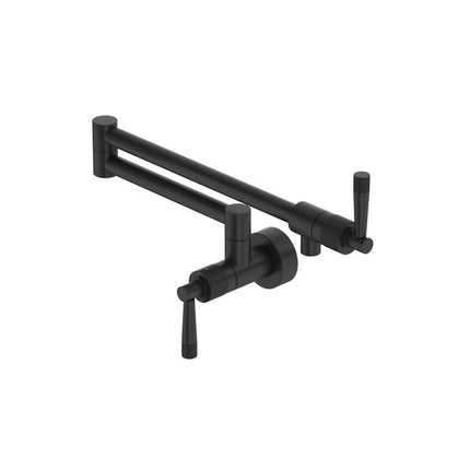 Rohl Graceline Pot Filler - Matte Black | Model Number: MB62W1LMMB MB62W1LMMB ROHL