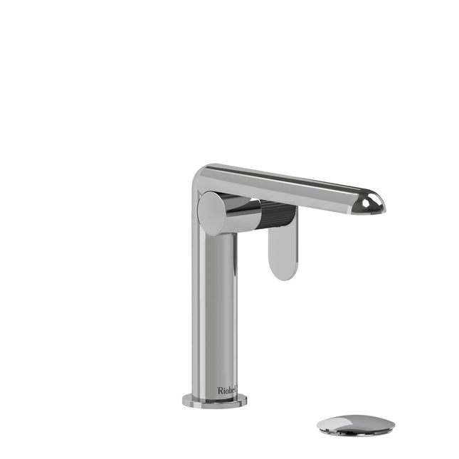 704 Riobel Ciclo Collection Single hole lavatory faucet Chrome/Black Riobel