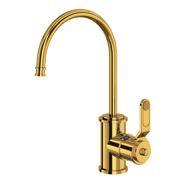 Perrin & Rowe Armstrong Filter Kitchen Faucet - Unlacquered Brass  U.1633HT-ULB-2 Perrin & Rowe