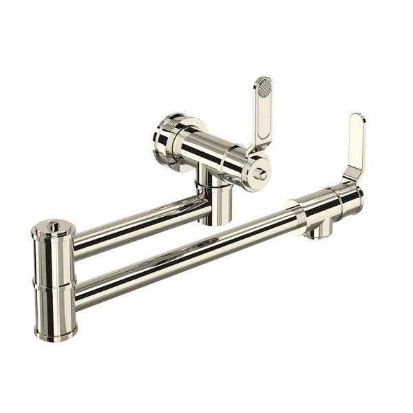 Perrin & Rowe Armstrong Pot Filler - Polished Nickel U.4599HT-PN-2 Perrin & Rowe