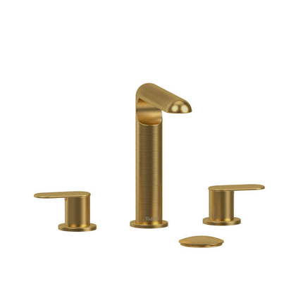 Riobel Ciclo Collection 8" Lavatory Widespread Bathroom Faucet- Brushed Gold Riobel