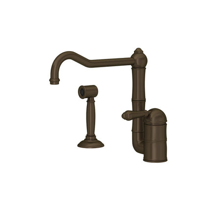 Rohl Acqui Kitchen Faucet With Side Spray A3608LMWSTCB-2 ROHL