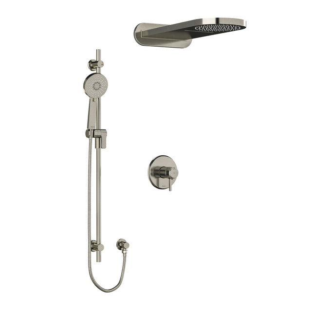 Riobel Momenti Collection Shower Kit 2745 Brushed Nickel Riobel