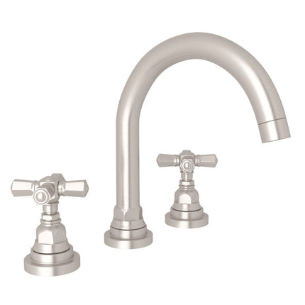 Rohl San Giovanni Widespread Lavatory Faucet A2328XMSTN-2 ROHL